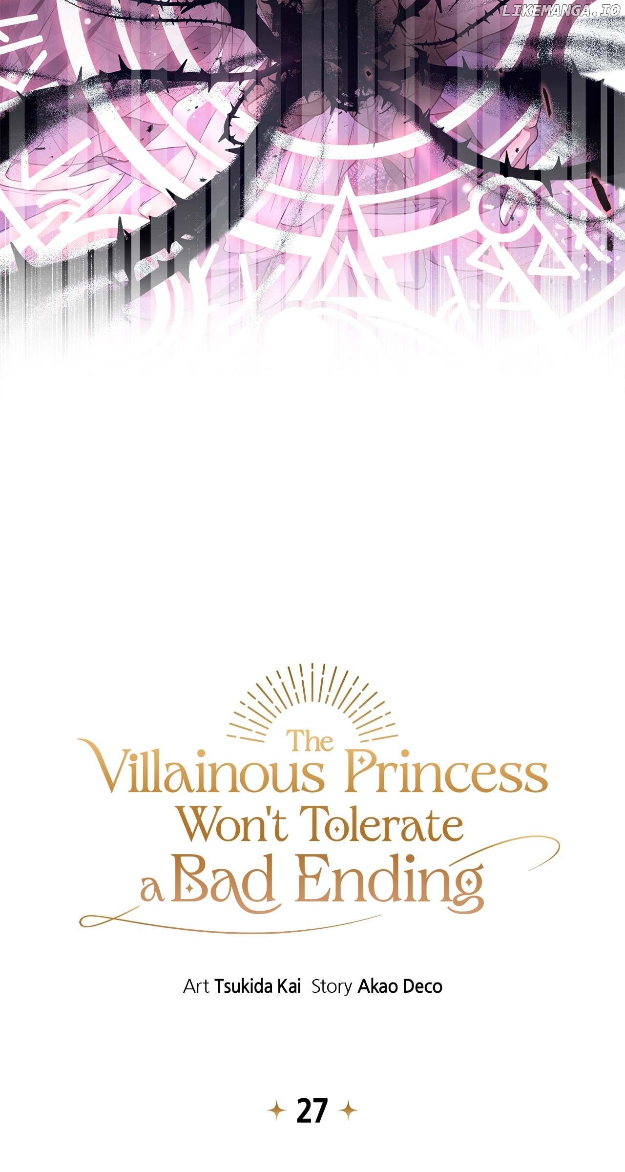The Villainous Princess Won't Tolerate a Bad Ending Chapter 27 - page 3