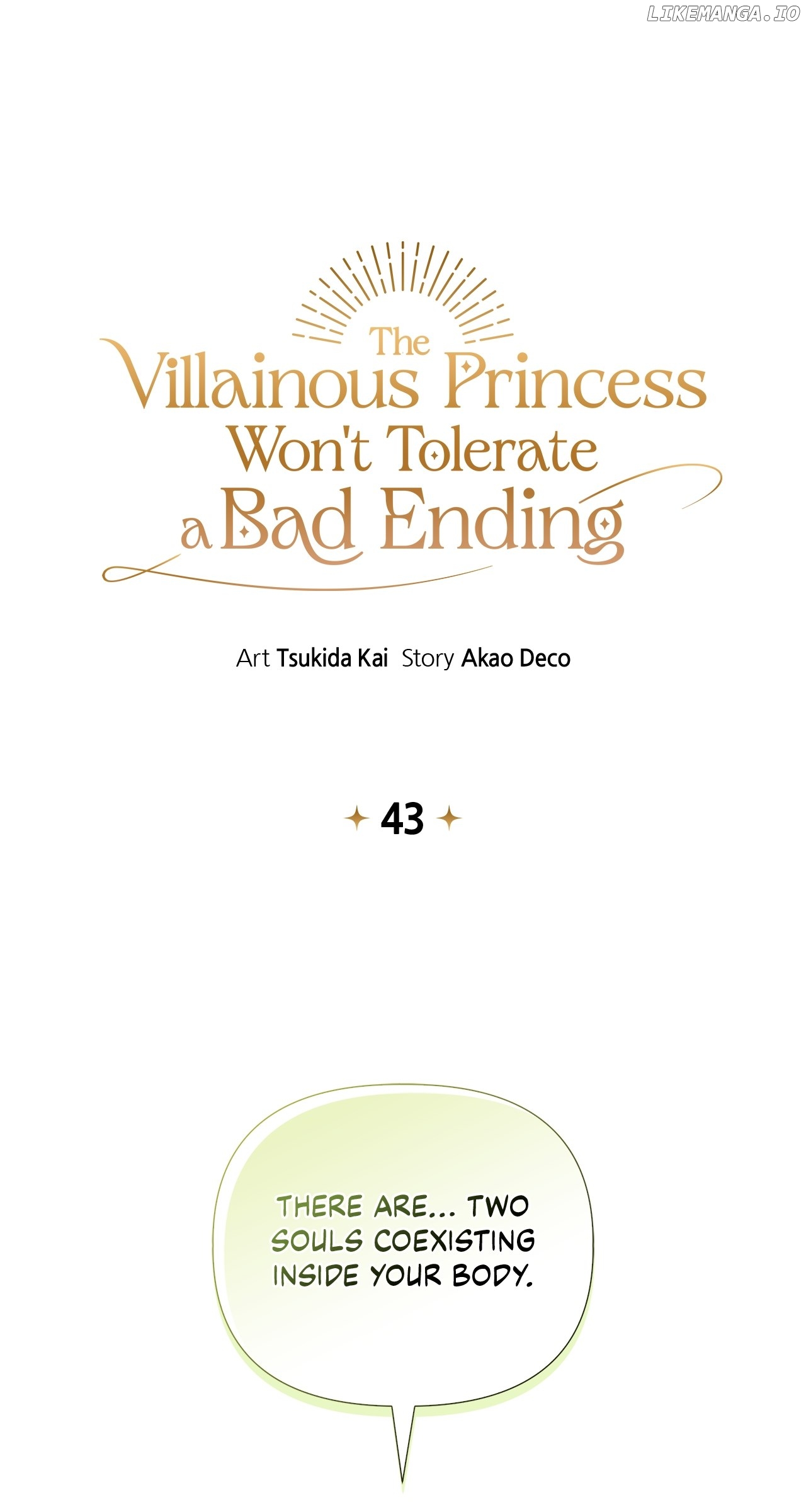 The Villainous Princess Won't Tolerate a Bad Ending Chapter 43 - page 2