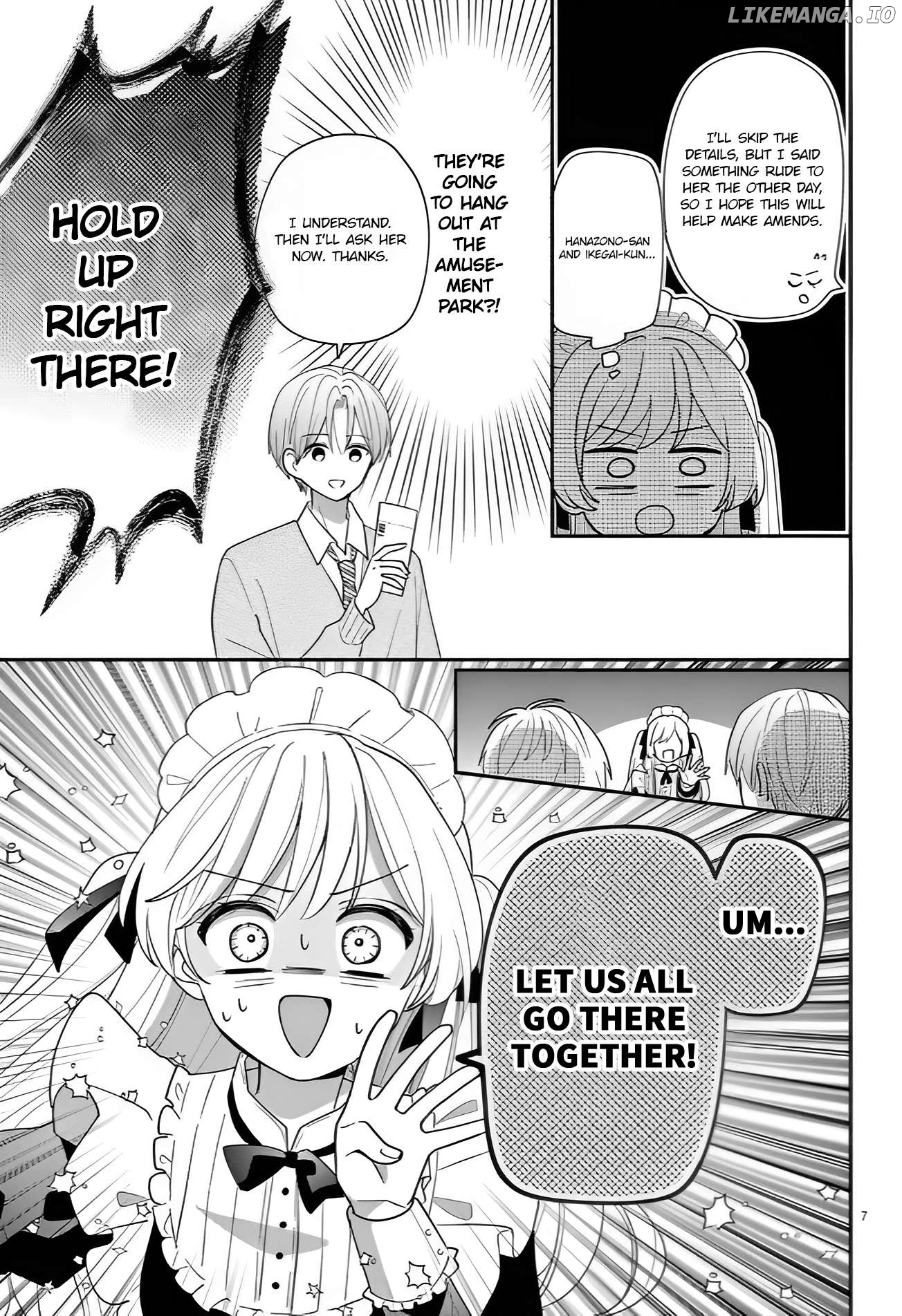 Maid wa Koisuru Hachiya-kun Chapter 14 - page 6