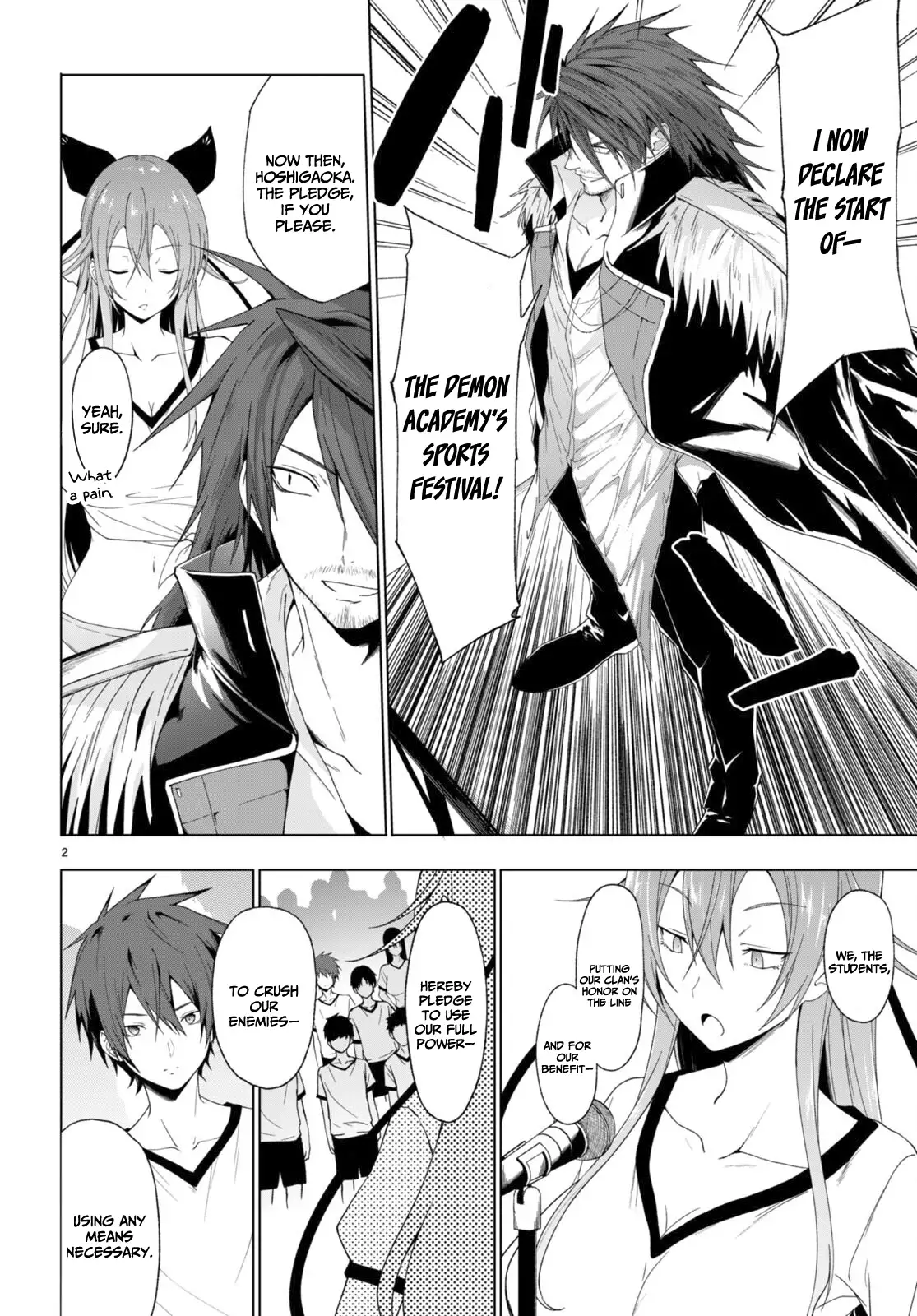 Maou Gakuen no Hangyakusha Chapter 37 - page 3