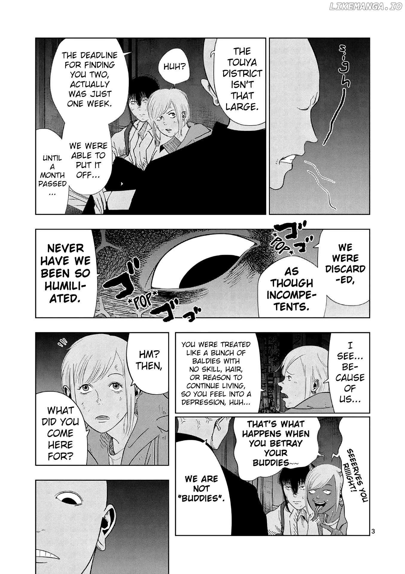 Ura Baito: Toubou Kinshi Chapter 167 - page 3