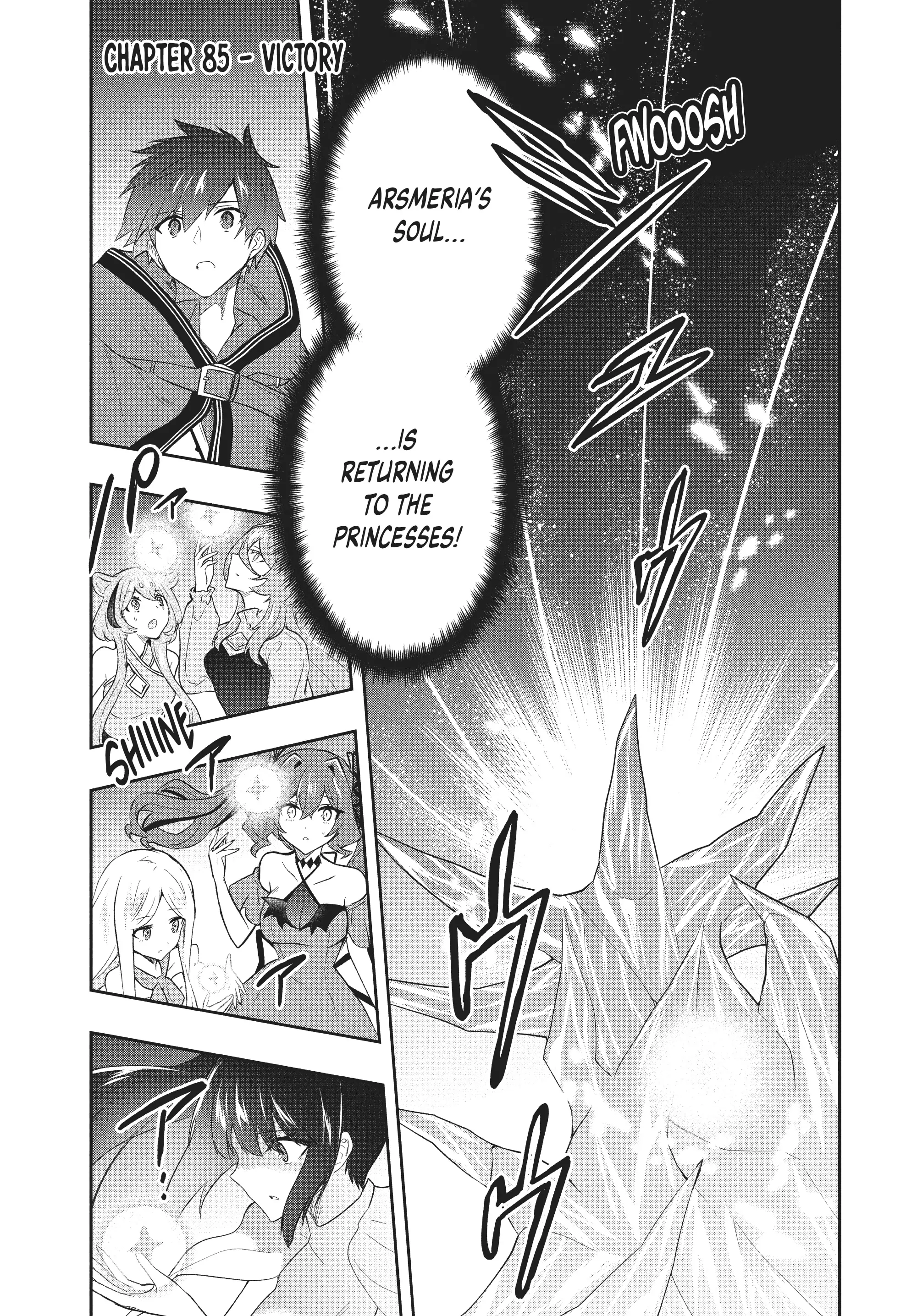 The God-Tier Guardian And The Love Of Six Princesses Chapter 85 - page 1