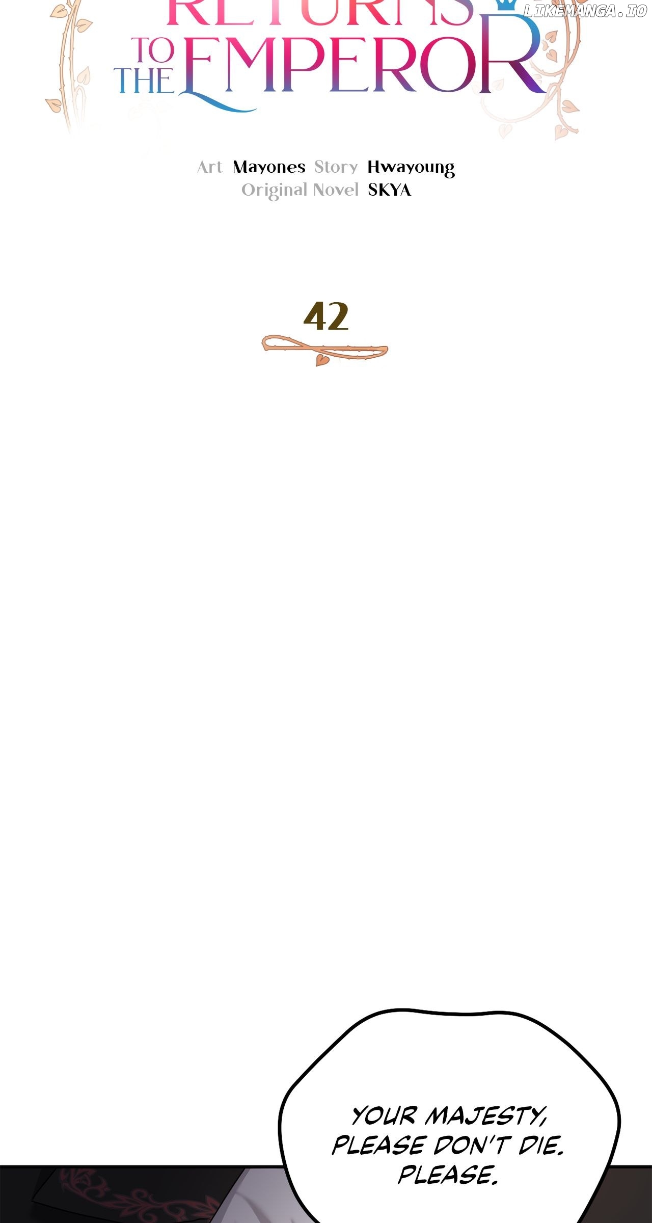 The Saintess Returns to the Emperor Chapter 42 - page 6