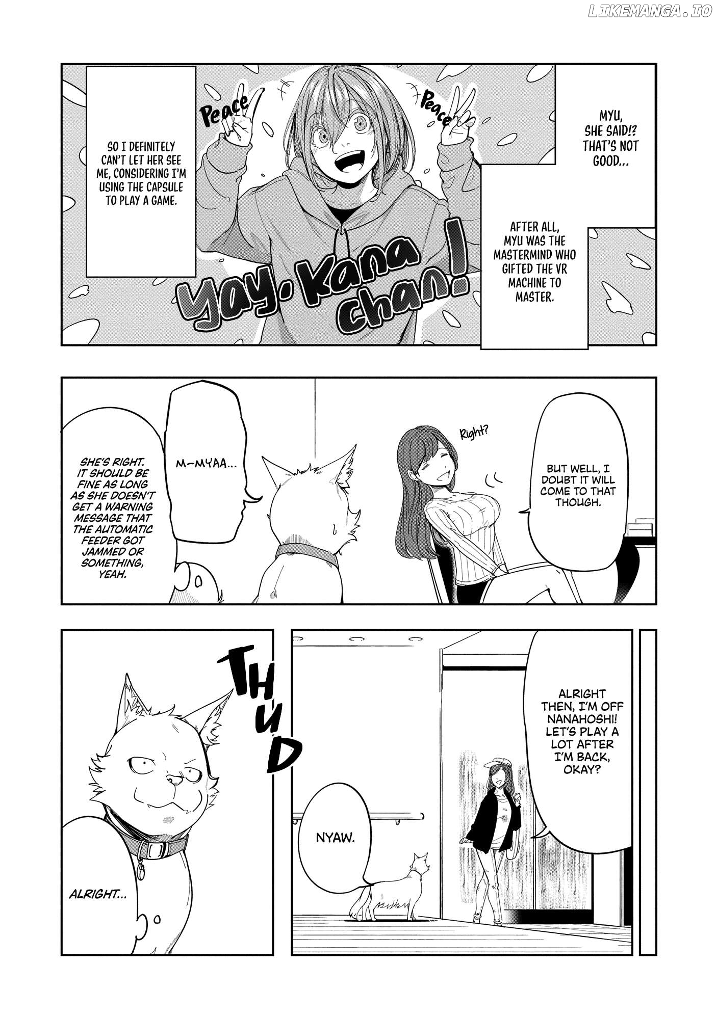 Neko Ni Tenseishita Kedo Hima Nano De Gamer Joshi To Issho Ni Vrmmo Wo Suru Chapter 6 - page 6