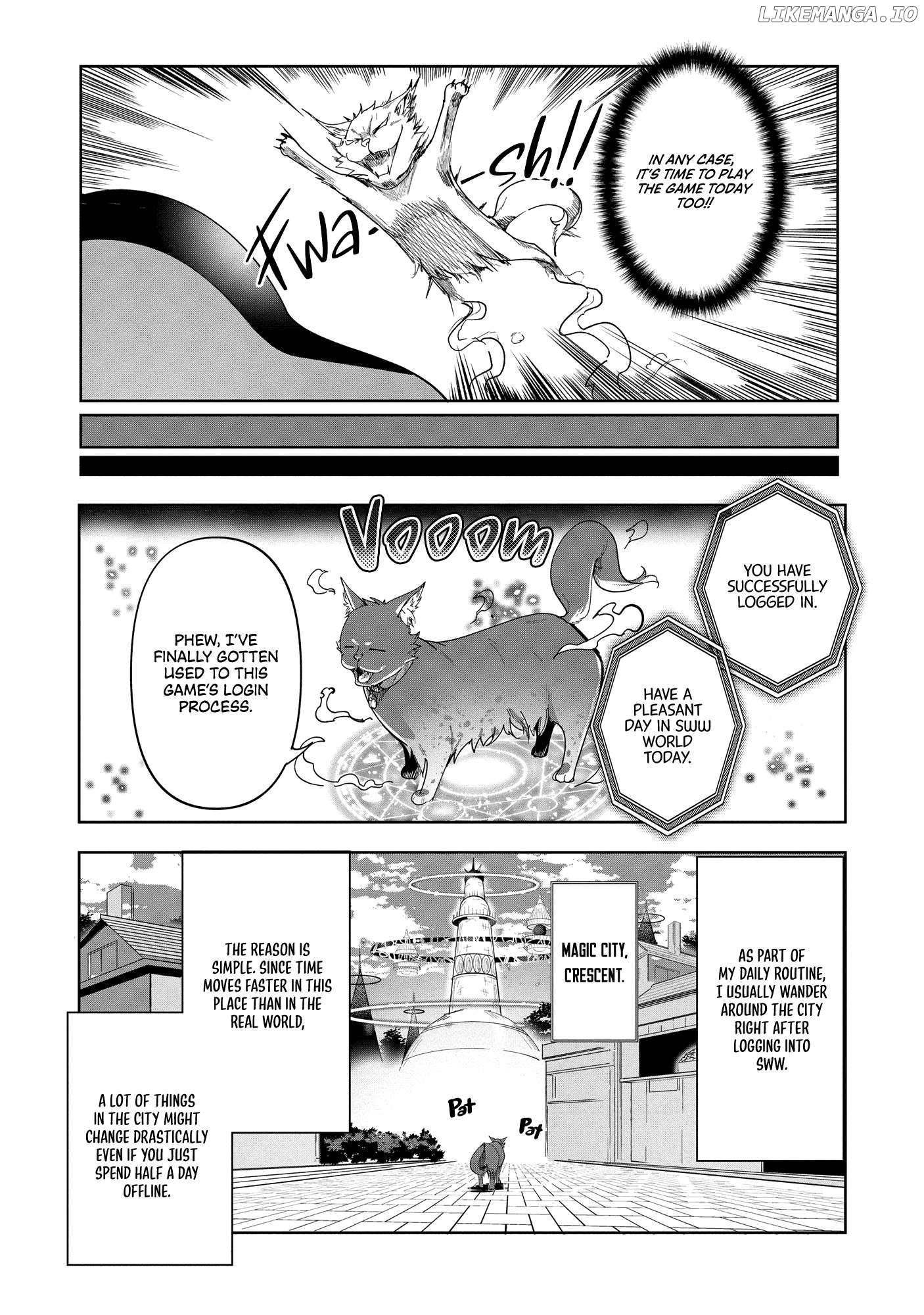 Neko Ni Tenseishita Kedo Hima Nano De Gamer Joshi To Issho Ni Vrmmo Wo Suru Chapter 6 - page 7