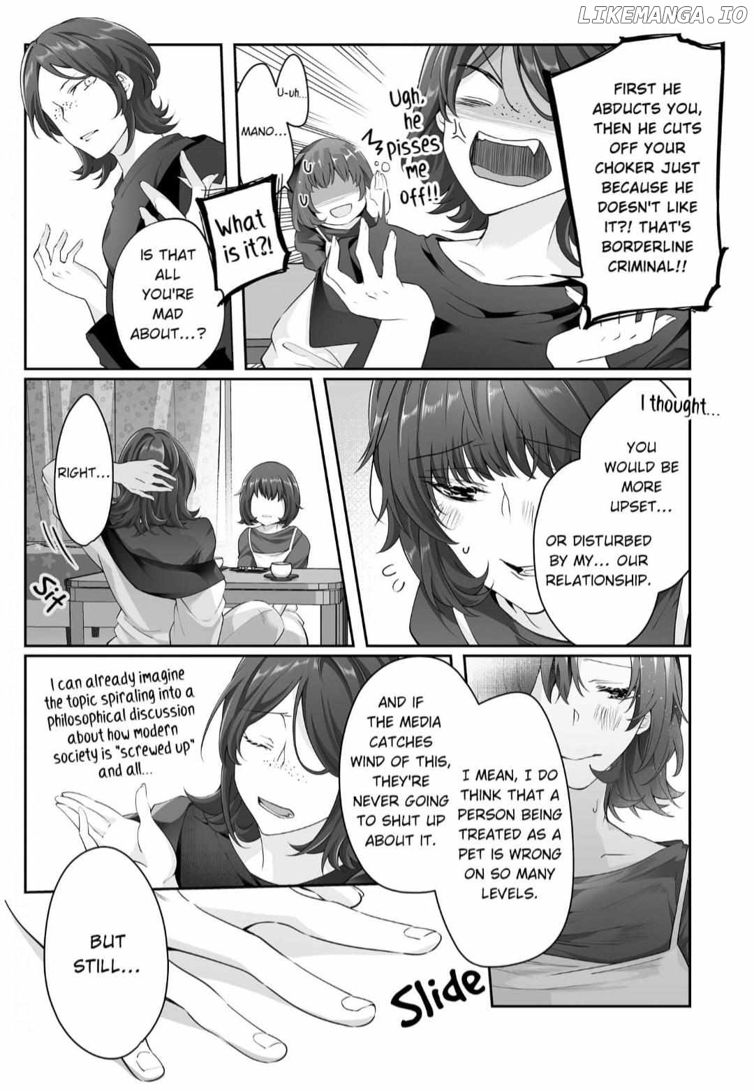 My Flamboyant Boss Made me His Kinky Bedroom Pet Chapter 18 - page 17