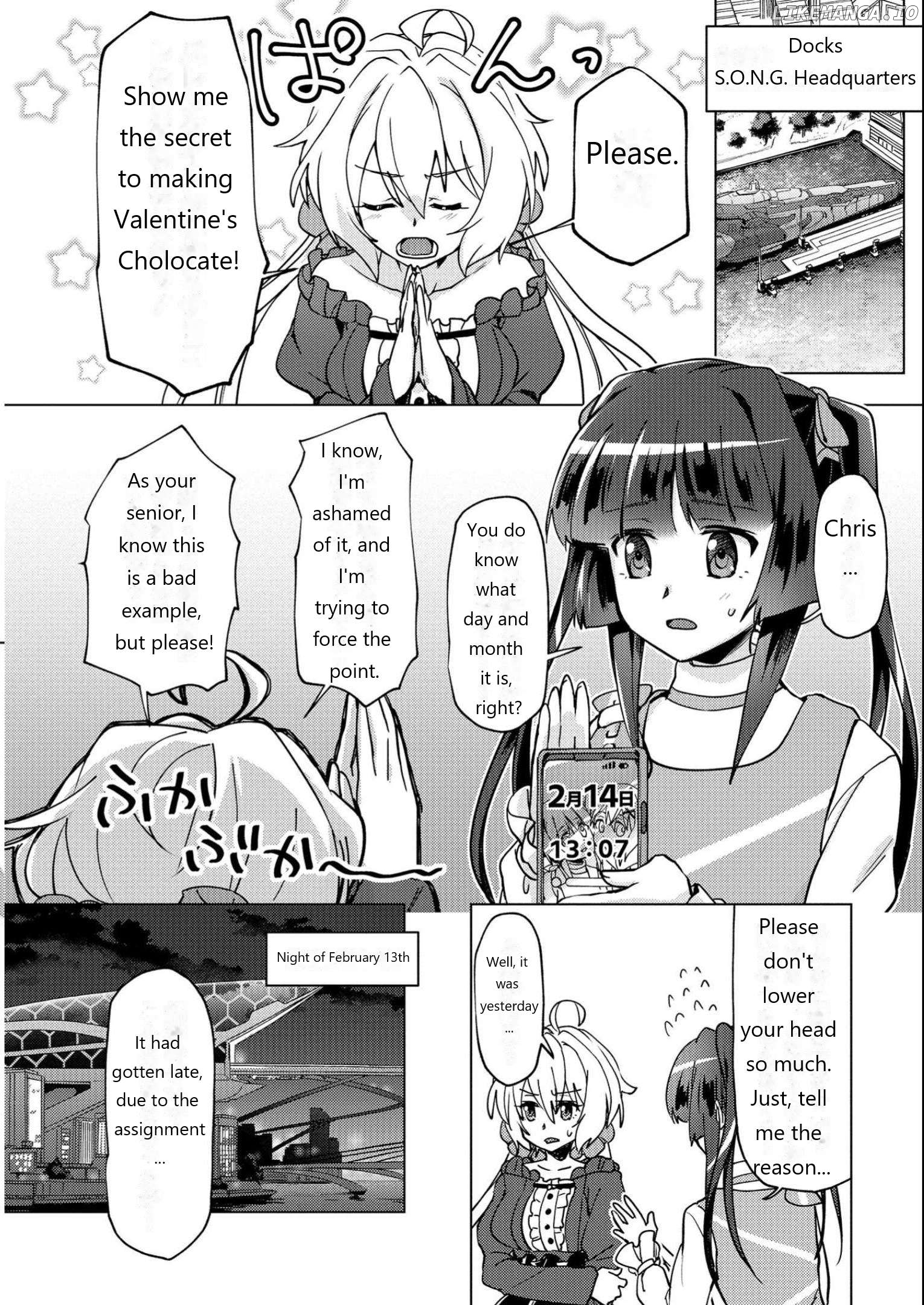 Senki Kanshoku Symphogear ~Shirabemeshi~ Chapter 9 - page 2