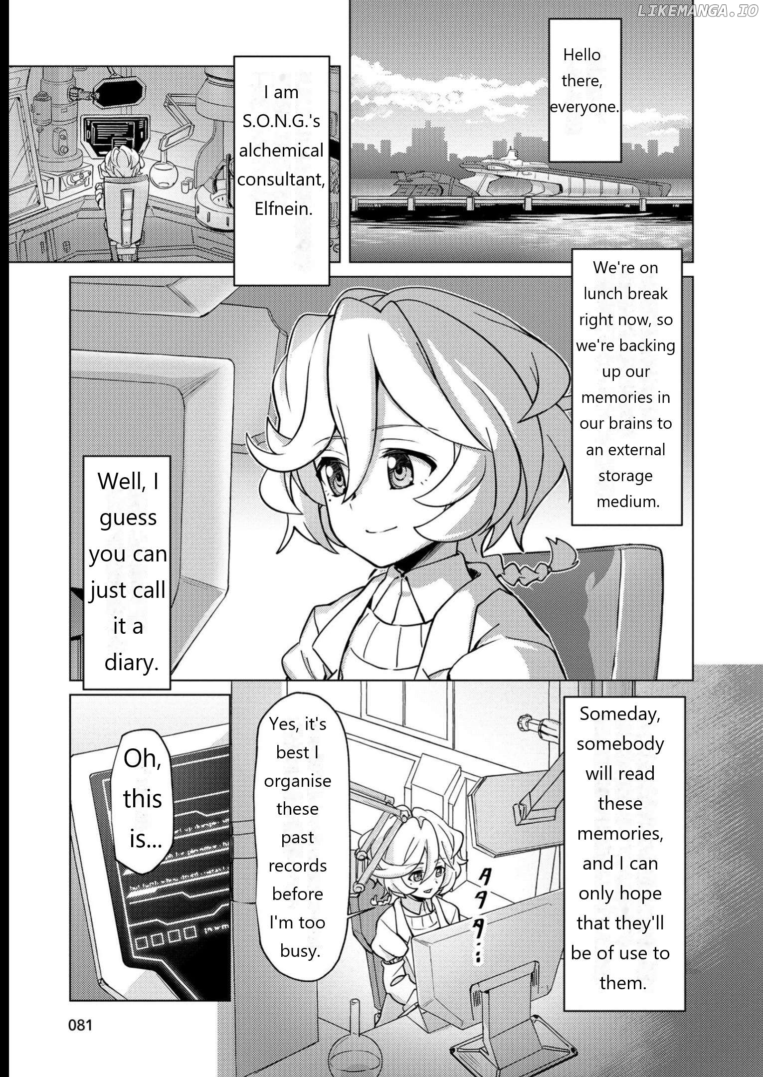 Senki Kanshoku Symphogear ~Shirabemeshi~ Chapter 10 - page 2