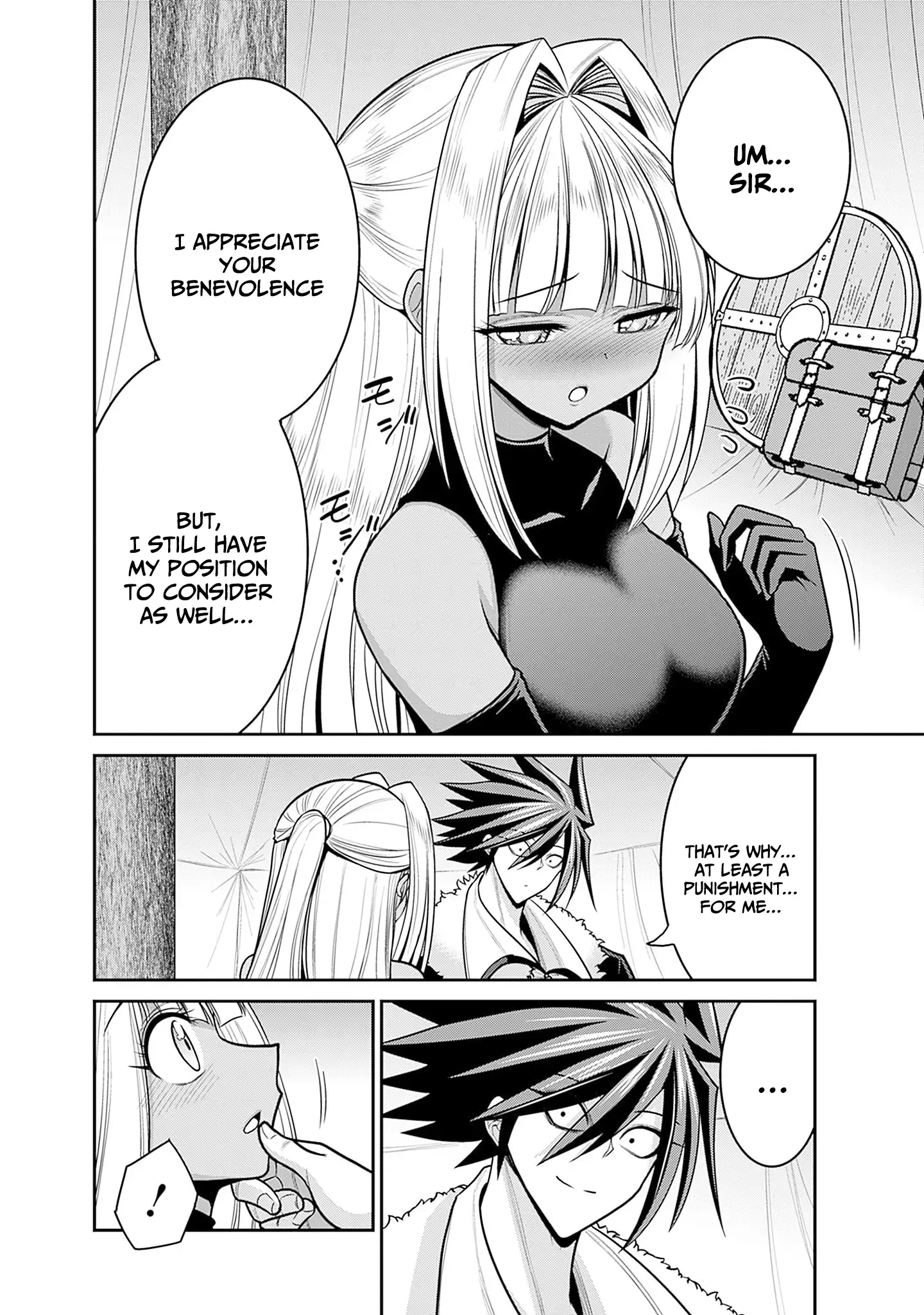 Kujibiki Tokushou Musou Harem-Ken Chapter 43 - page 11