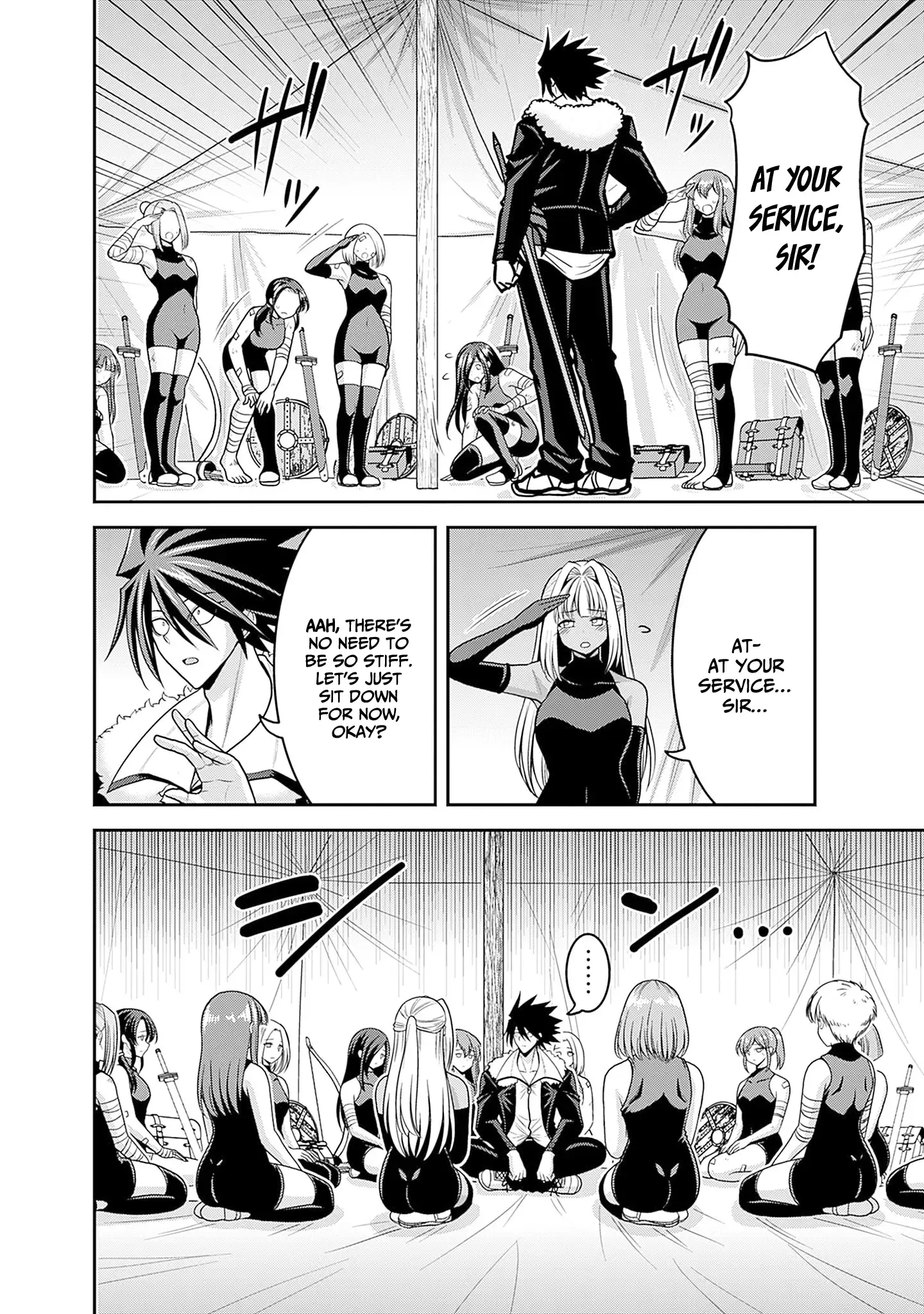Kujibiki Tokushou Musou Harem-Ken Chapter 43 - page 3