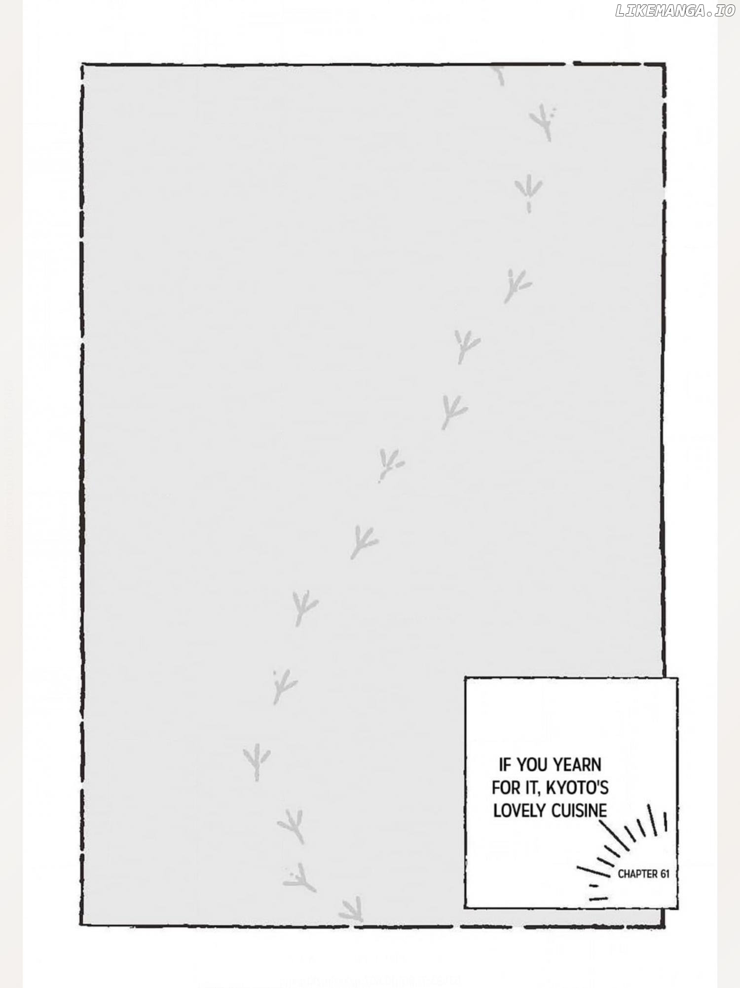 The Crow Loves Kyoto's Cuisine Chapter 61 - page 1