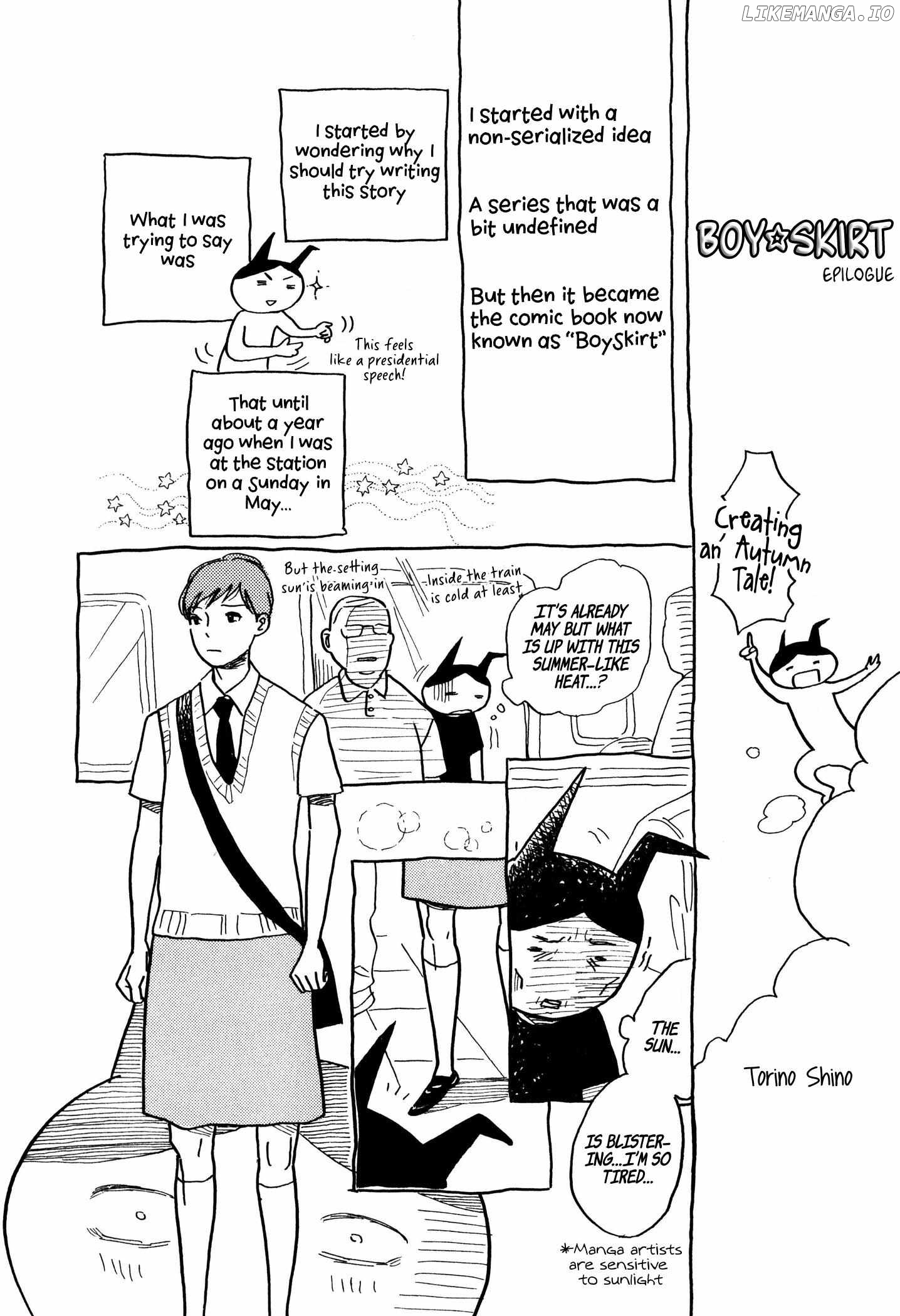 Boy Skirt (TORINO Shino) Chapter 6 - page 36