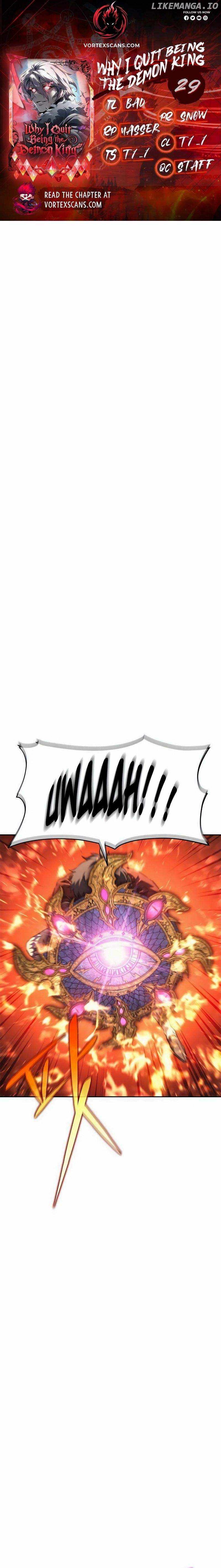 Why I Quit Being the Demon King Chapter 29 - page 1