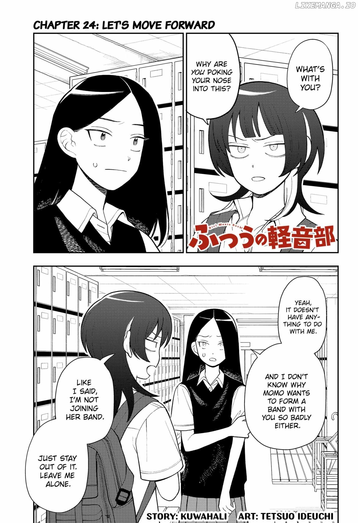 Girl meets Rock! Chapter 24 - page 1