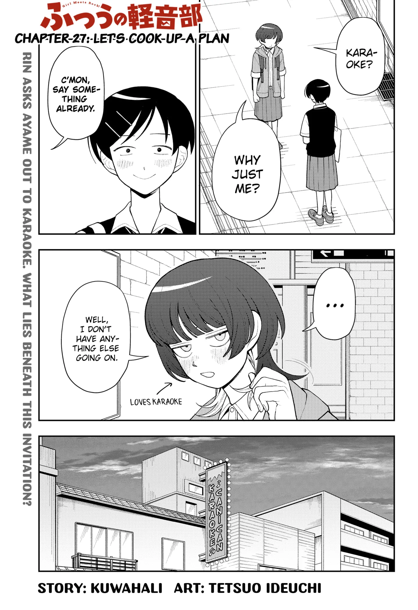 Girl meets Rock! Chapter 27 - page 1