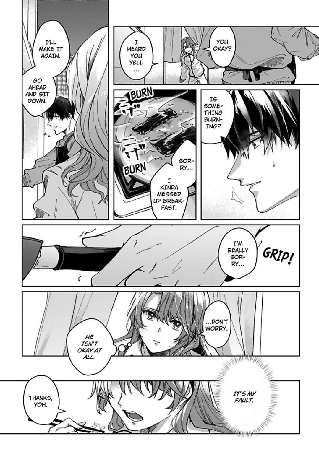 Takumashii Ude ni Dakarete Amai Yubisaki ni Tokasarete Chapter 4 - page 5