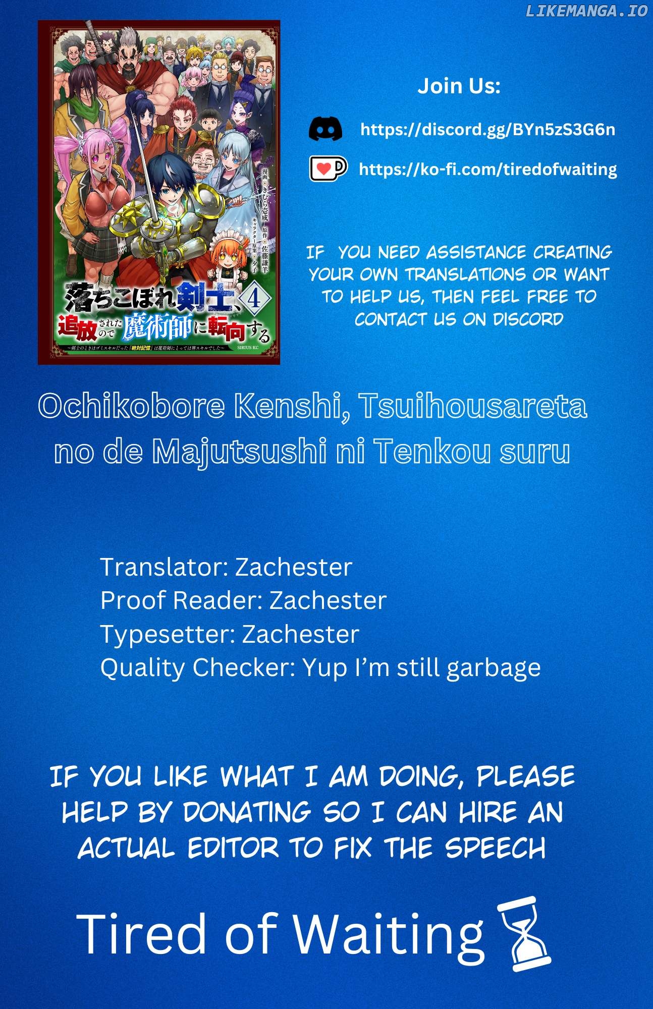 Ochikobore Kenshi, Tsuihousareta no de Majutsushi ni Tenkou suru Kenshi no Toki wa Gomi Skill datta “Zettai Kioku” wa Majutsushi ni Totte wa Kami Skill deshita Chapter 34 - page 1