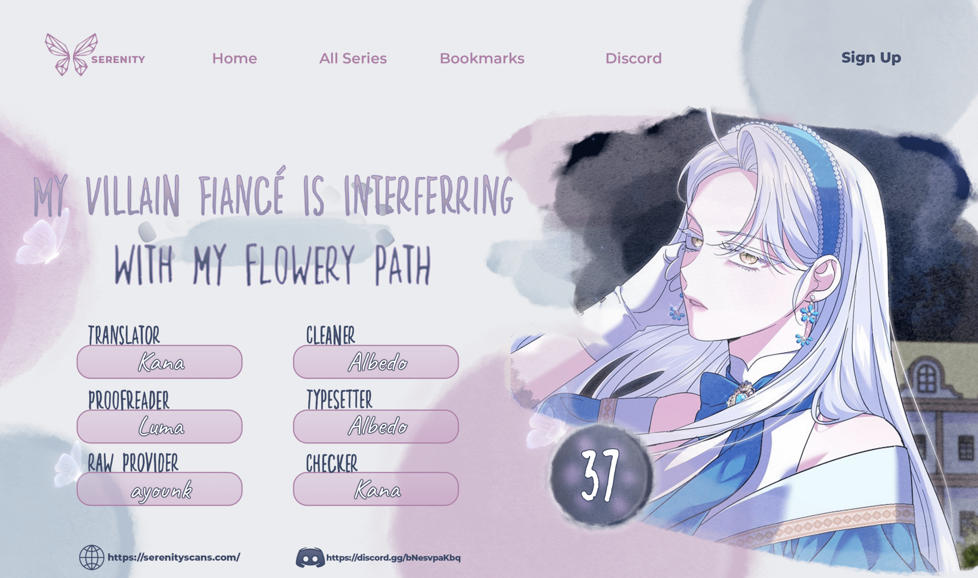 Villain Fiancé is in My Way of Happiness Chapter 37 - page 1
