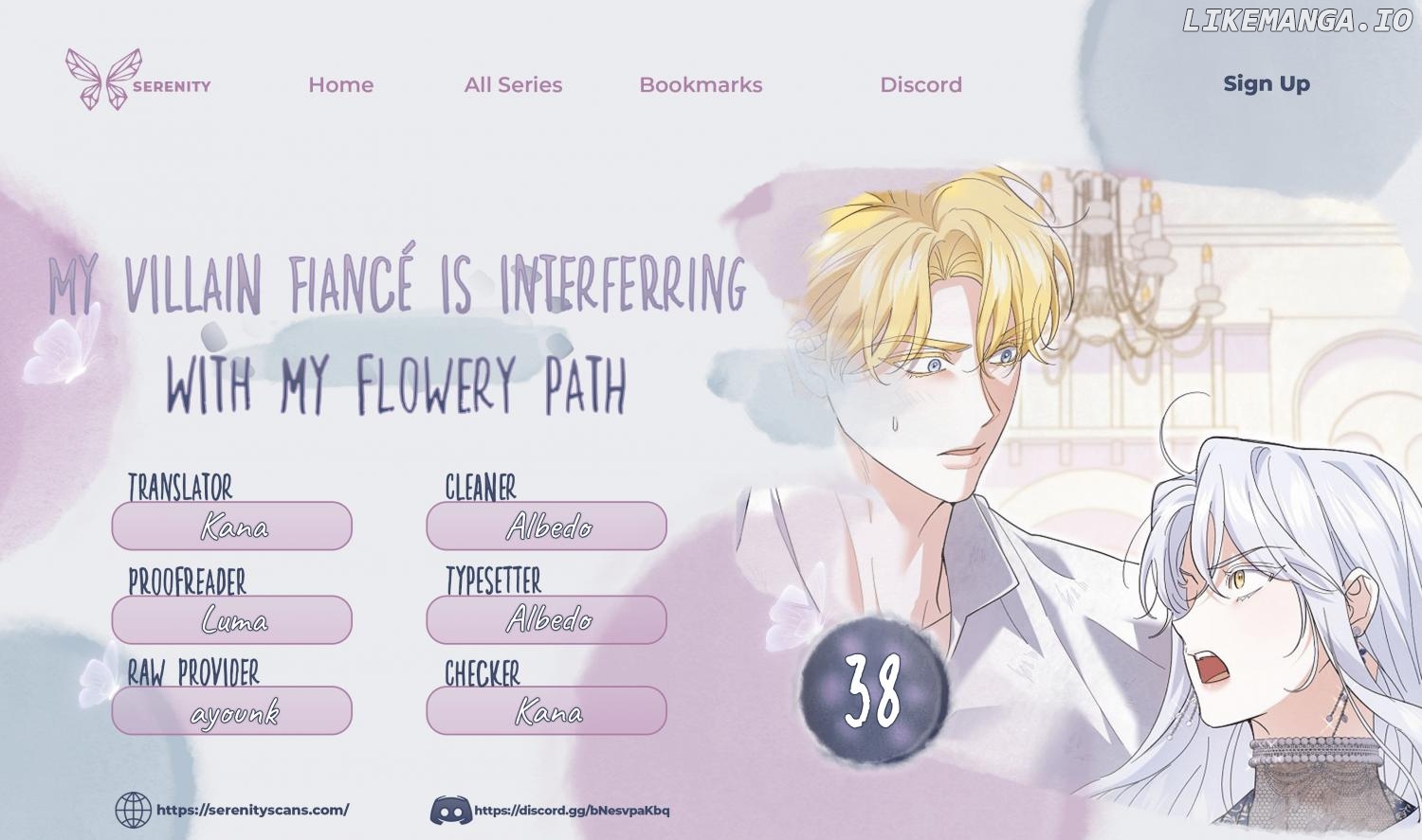 Villain Fiancé is in My Way of Happiness Chapter 38 - page 1