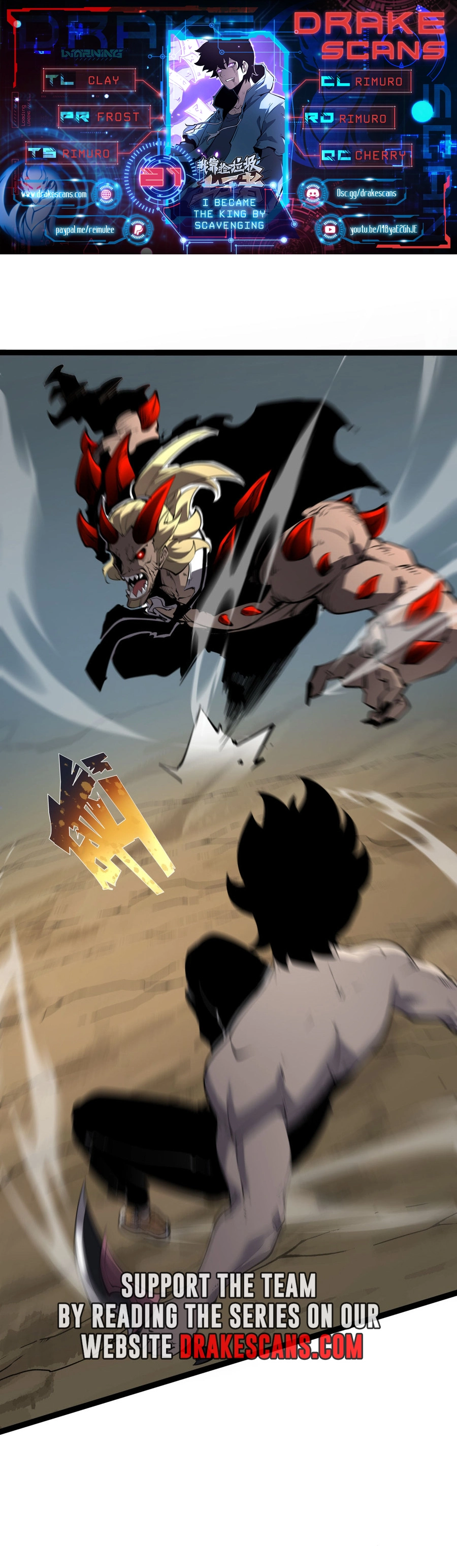 I Became The King by Scavenging Chapter 21 - page 1