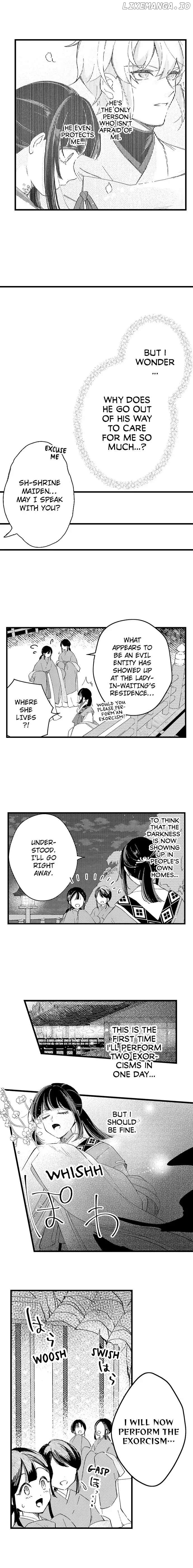Sono Noroigoto Daite Yaru - Kiraware Miko wa Ouji no Chouai ni Midare Nureru Chapter 2 - page 3