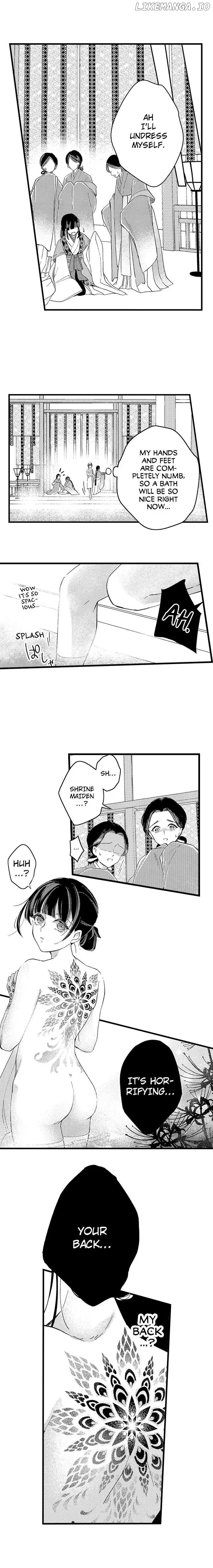Sono Noroigoto Daite Yaru - Kiraware Miko wa Ouji no Chouai ni Midare Nureru Chapter 2 - page 7