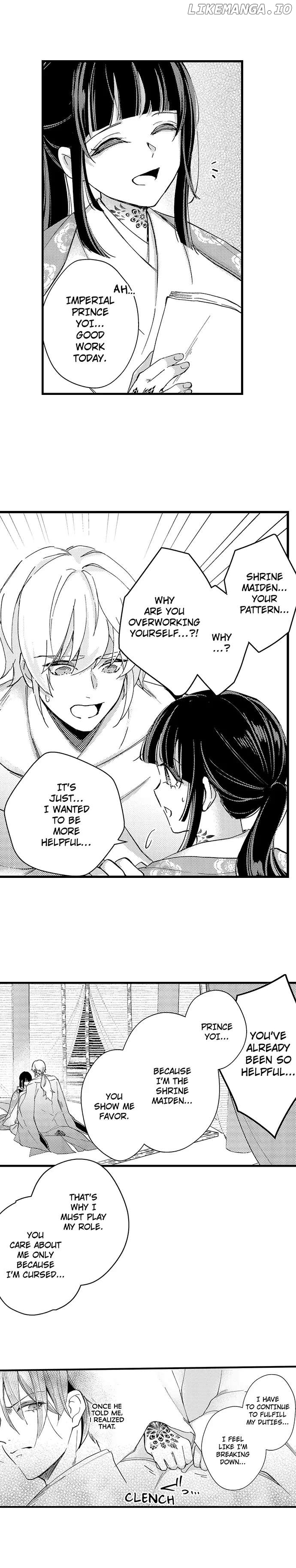 Sono Noroigoto Daite Yaru - Kiraware Miko wa Ouji no Chouai ni Midare Nureru Chapter 8 - page 2