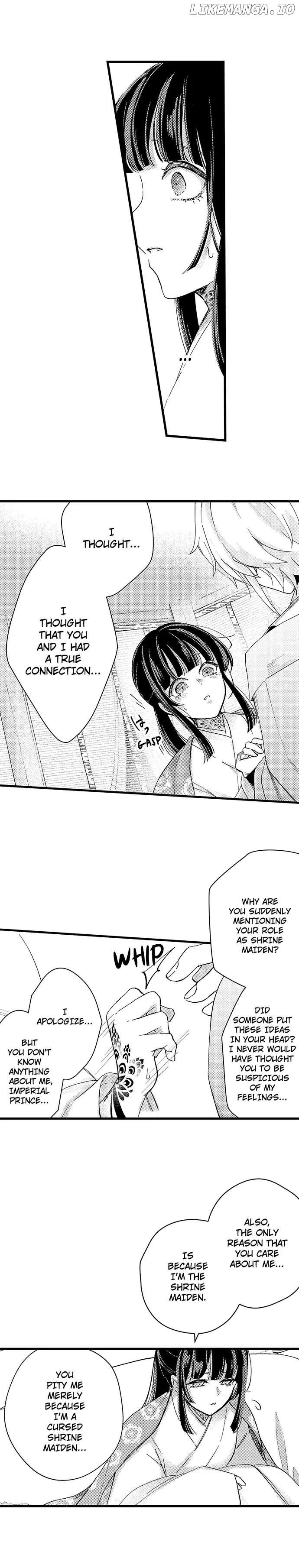 Sono Noroigoto Daite Yaru - Kiraware Miko wa Ouji no Chouai ni Midare Nureru Chapter 8 - page 4