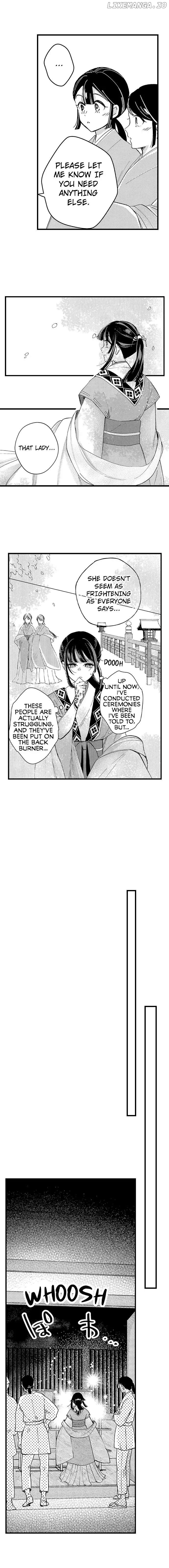 Sono Noroigoto Daite Yaru - Kiraware Miko wa Ouji no Chouai ni Midare Nureru Chapter 5 - page 4