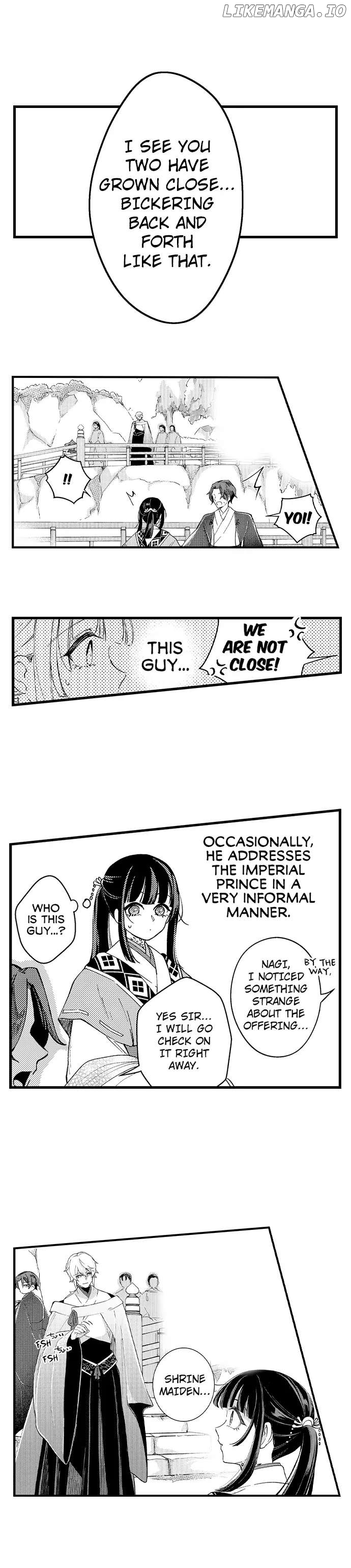 Sono Noroigoto Daite Yaru - Kiraware Miko wa Ouji no Chouai ni Midare Nureru Chapter 5 - page 8