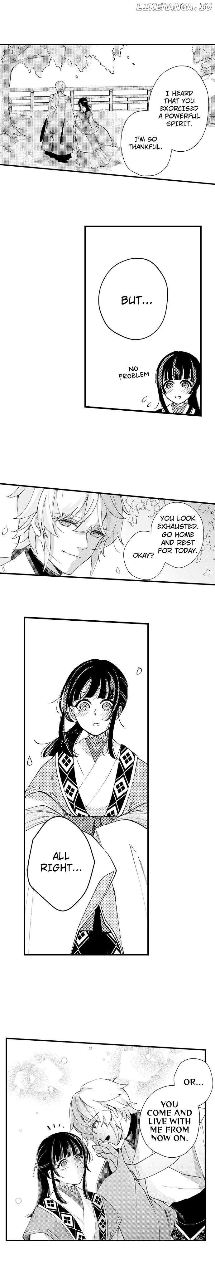 Sono Noroigoto Daite Yaru - Kiraware Miko wa Ouji no Chouai ni Midare Nureru Chapter 5 - page 9