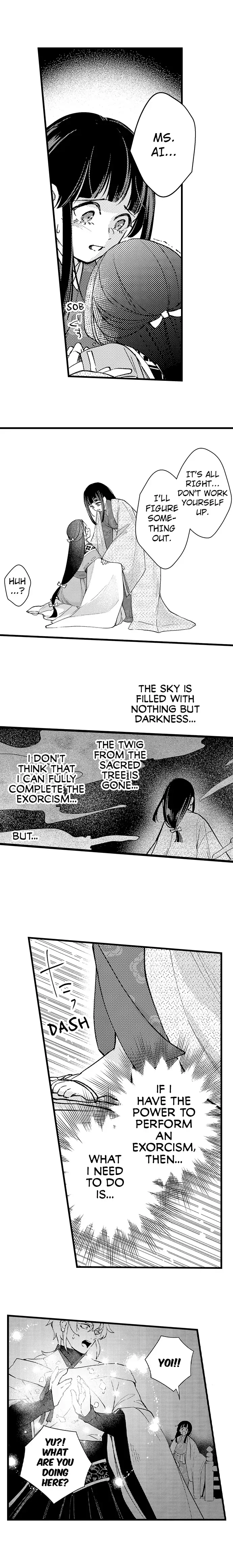 Sono Noroigoto Daite Yaru - Kiraware Miko wa Ouji no Chouai ni Midare Nureru Chapter 16 - page 4