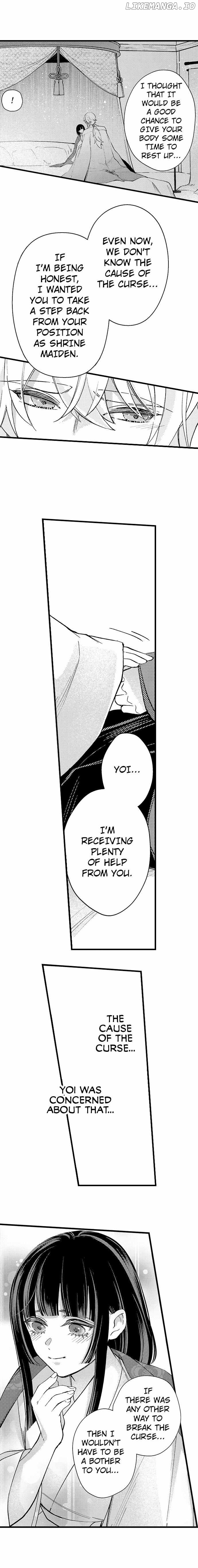 Sono Noroigoto Daite Yaru - Kiraware Miko wa Ouji no Chouai ni Midare Nureru Chapter 14 - page 2