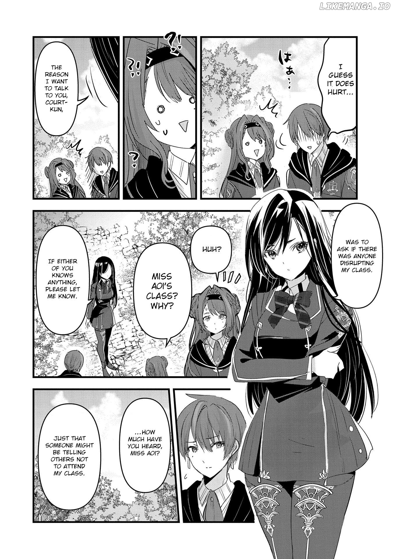 Isekai Teni shite Kyoushi ni natta ga, Majo to Osorerareteiru Ken - Aoi-sensei no Gakuen Funtou Nisshi Chapter 11 - page 3