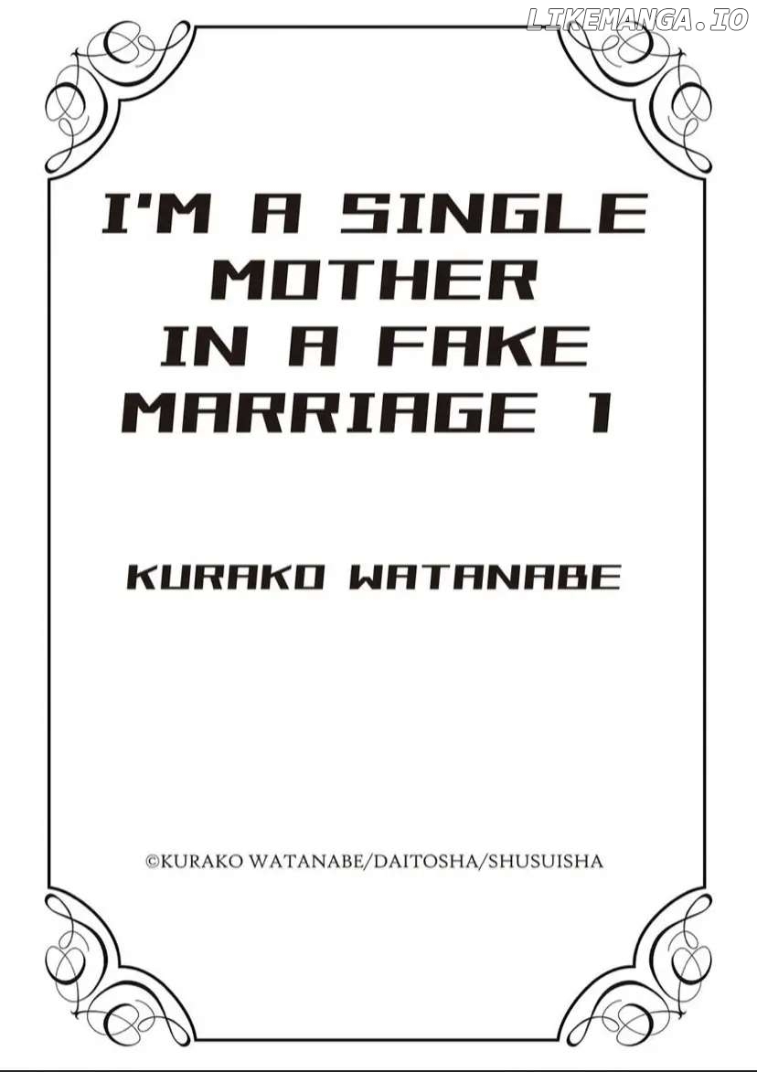 Single Mother no Koi wa Gisou Kekkon Kara Hajimaru Chapter 4 - page 34