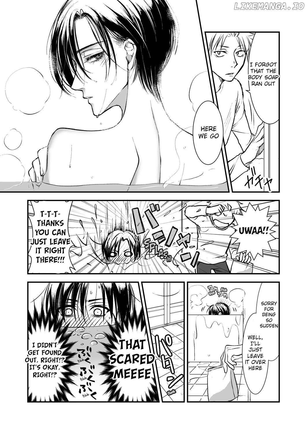 Ikemen Dansou Reiya To Renaishitara Bl-Ppoi Nl Ni Naru Hanashi Chapter 14 - page 2