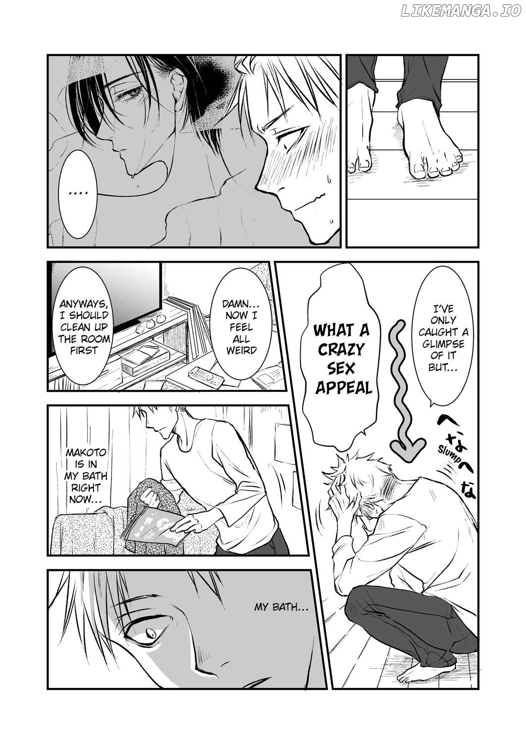 Ikemen Dansou Reiya To Renaishitara Bl-Ppoi Nl Ni Naru Hanashi Chapter 14 - page 3