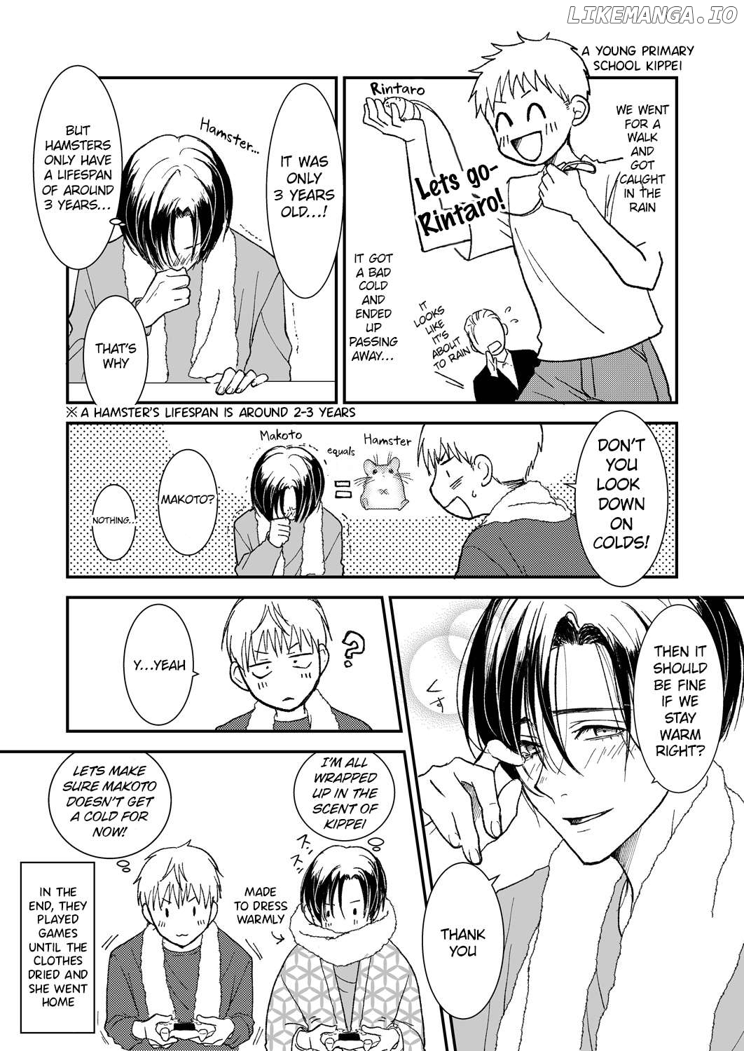 Ikemen Dansou Reiya To Renaishitara Bl-Ppoi Nl Ni Naru Hanashi Chapter 15 - page 4