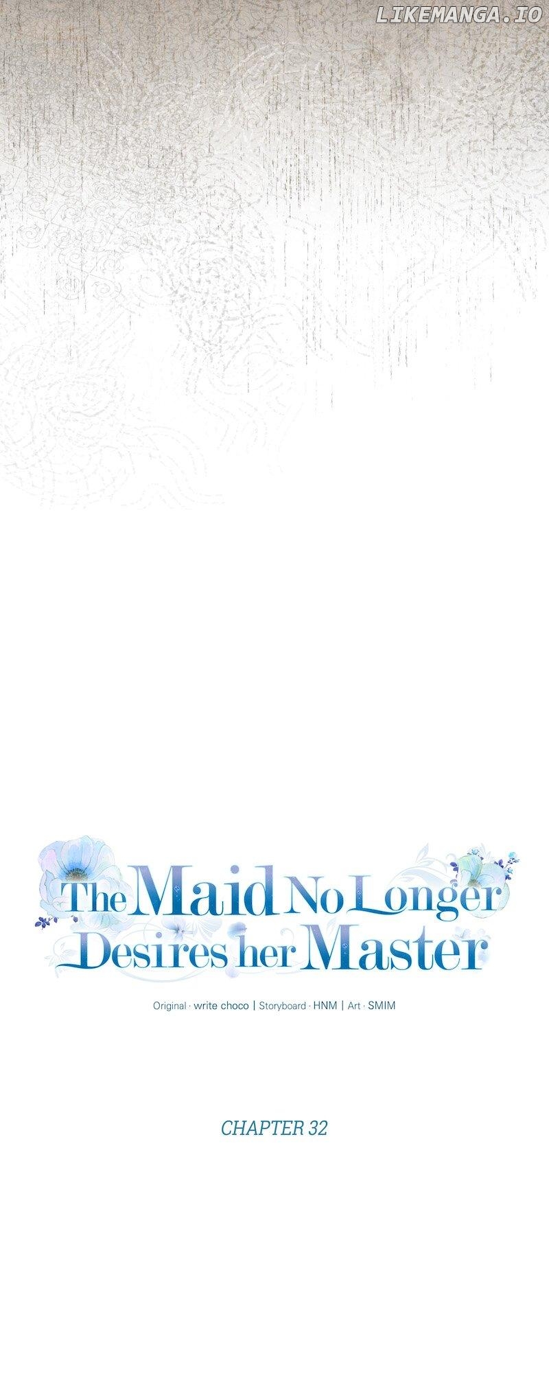 The Maid No Longer Desires her Master Chapter 32 - page 9