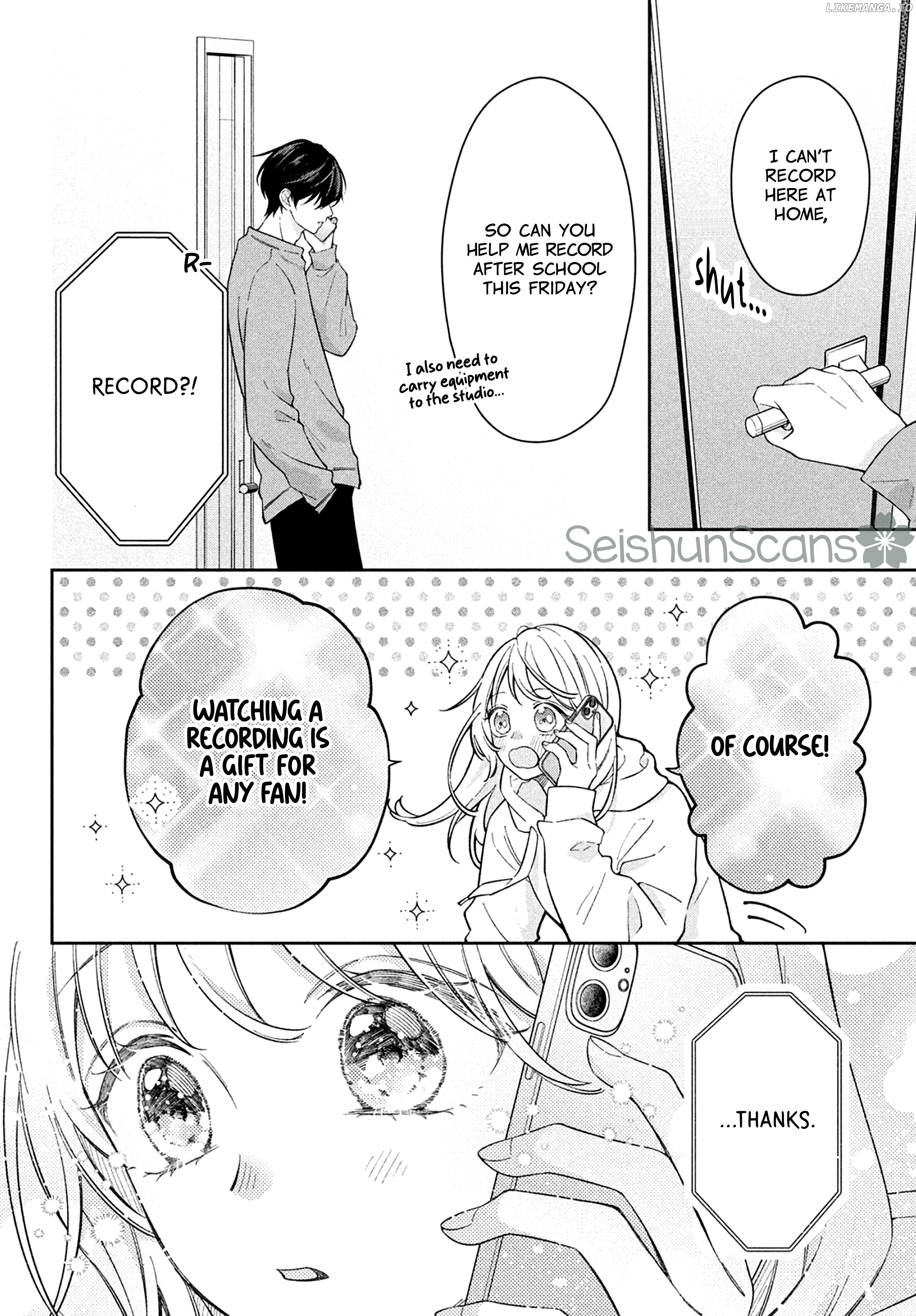 Utsumi-kun no Koi no Uta Chapter 5 - page 16