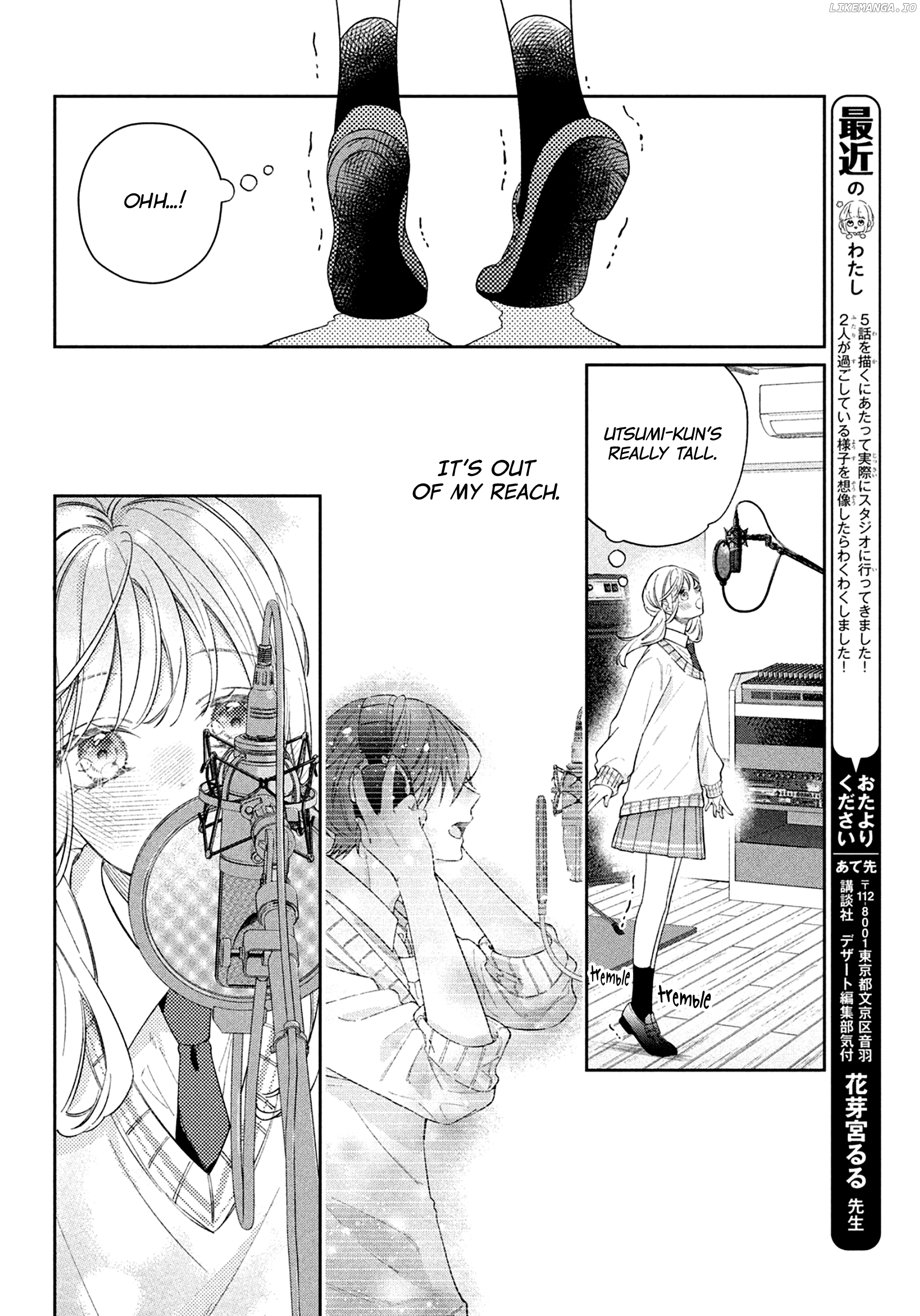 Utsumi-kun no Koi no Uta Chapter 5 - page 38