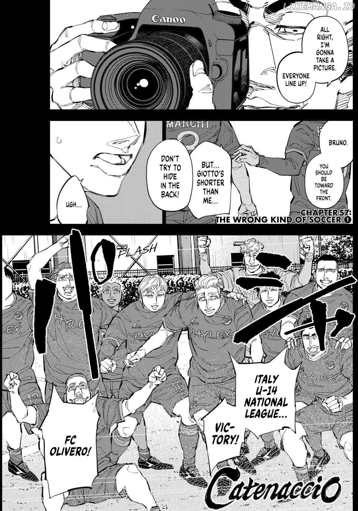 Catenaccio - Manga Chapter 57 - page 1