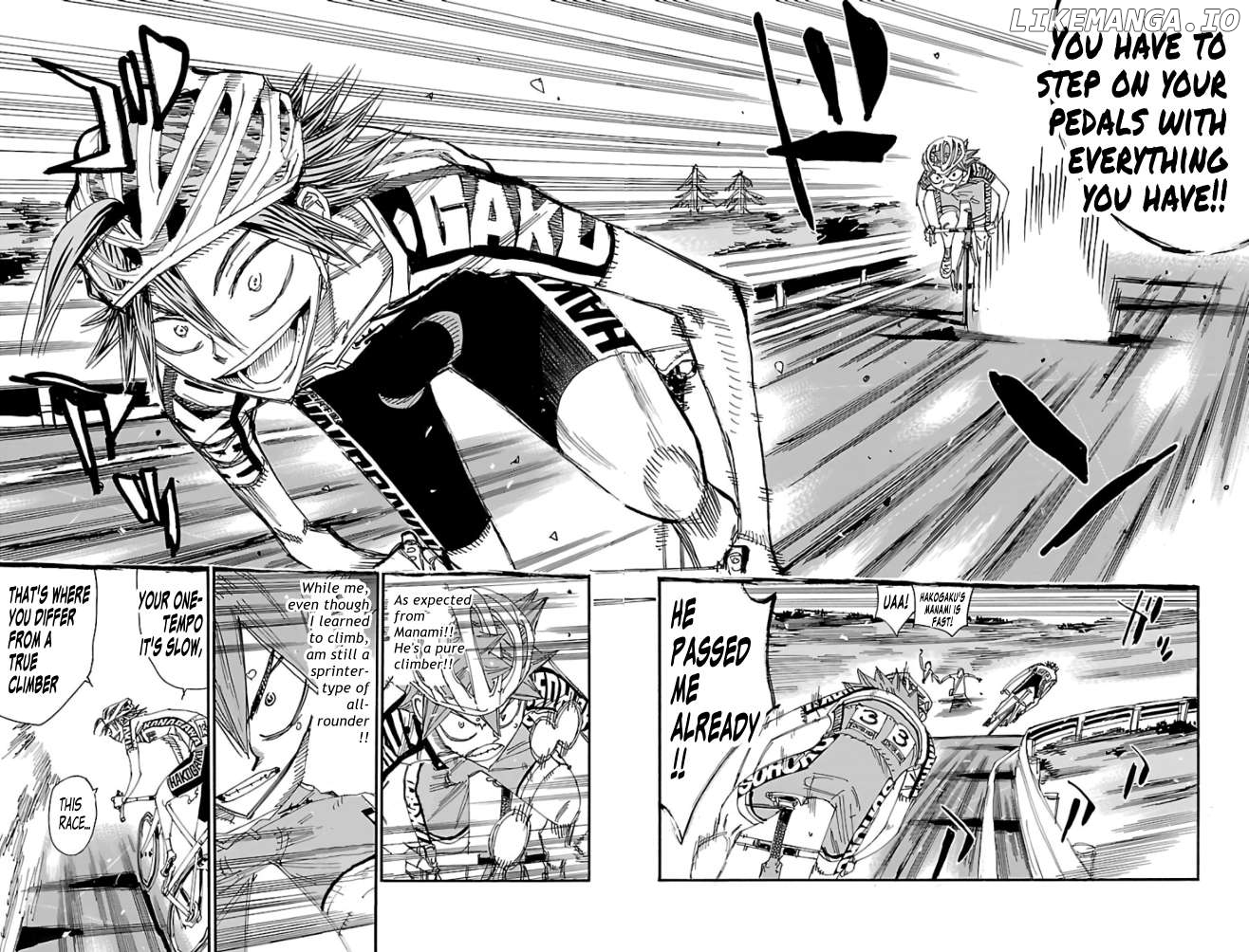 Yowamushi Pedal Chapter 490 - page 4