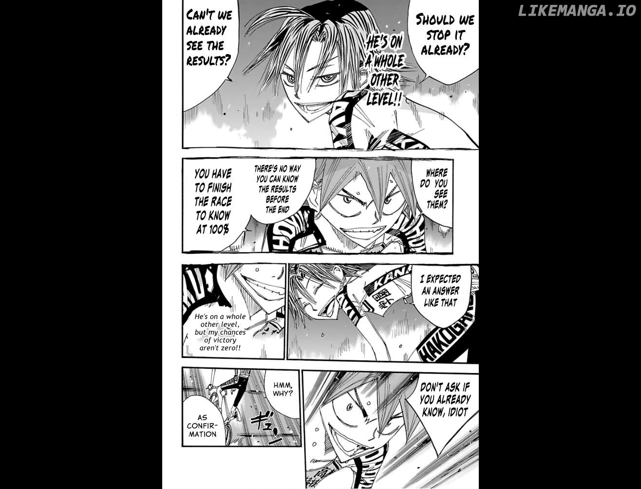 Yowamushi Pedal Chapter 490 - page 5