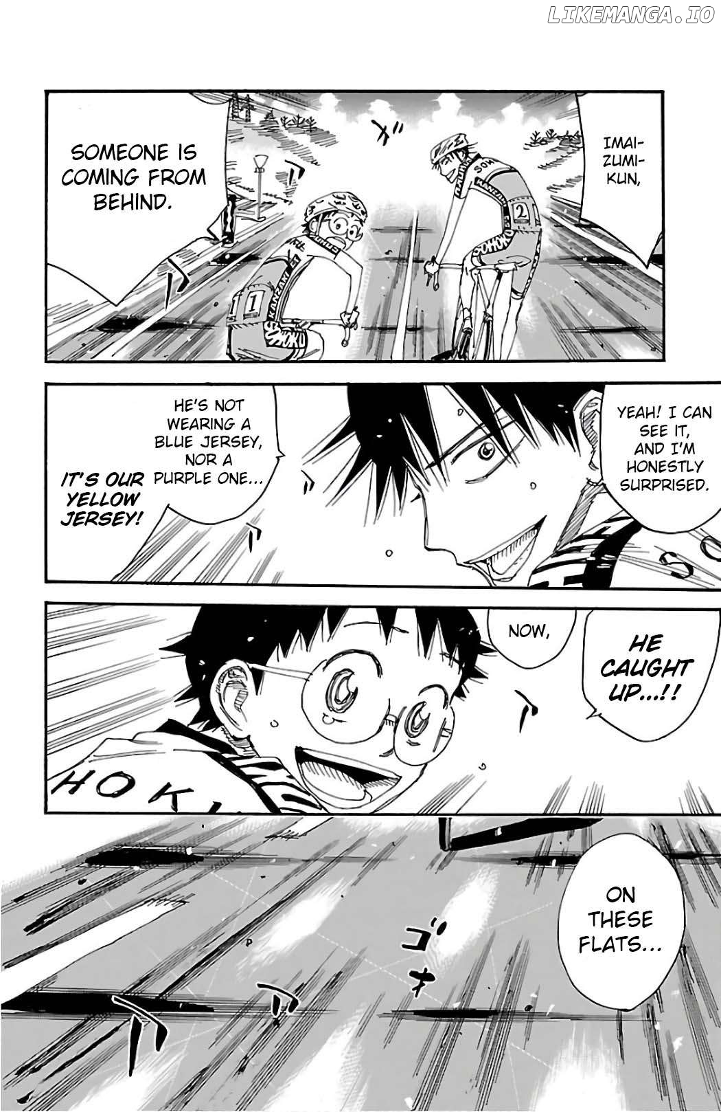 Yowamushi Pedal Chapter 492 - page 2