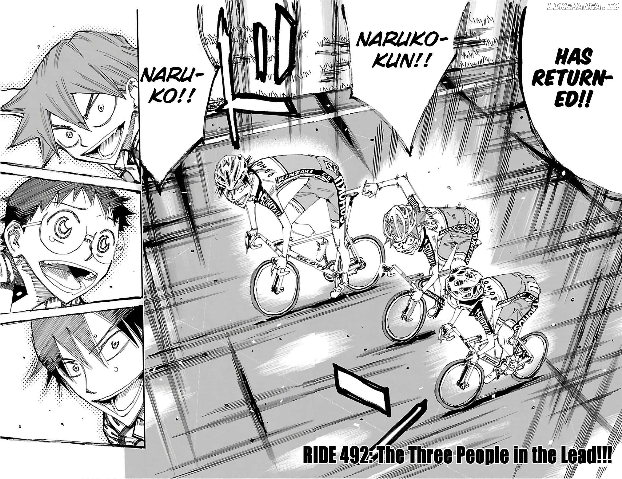 Yowamushi Pedal Chapter 492 - page 4