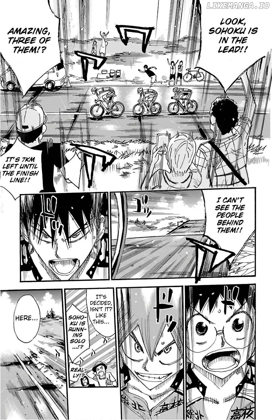 Yowamushi Pedal Chapter 493 - page 1