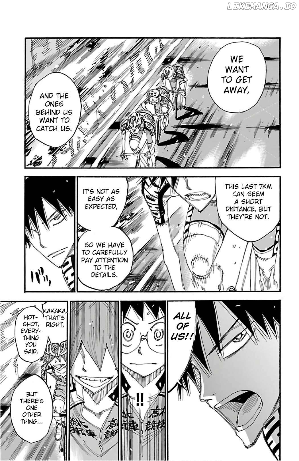 Yowamushi Pedal Chapter 493 - page 8