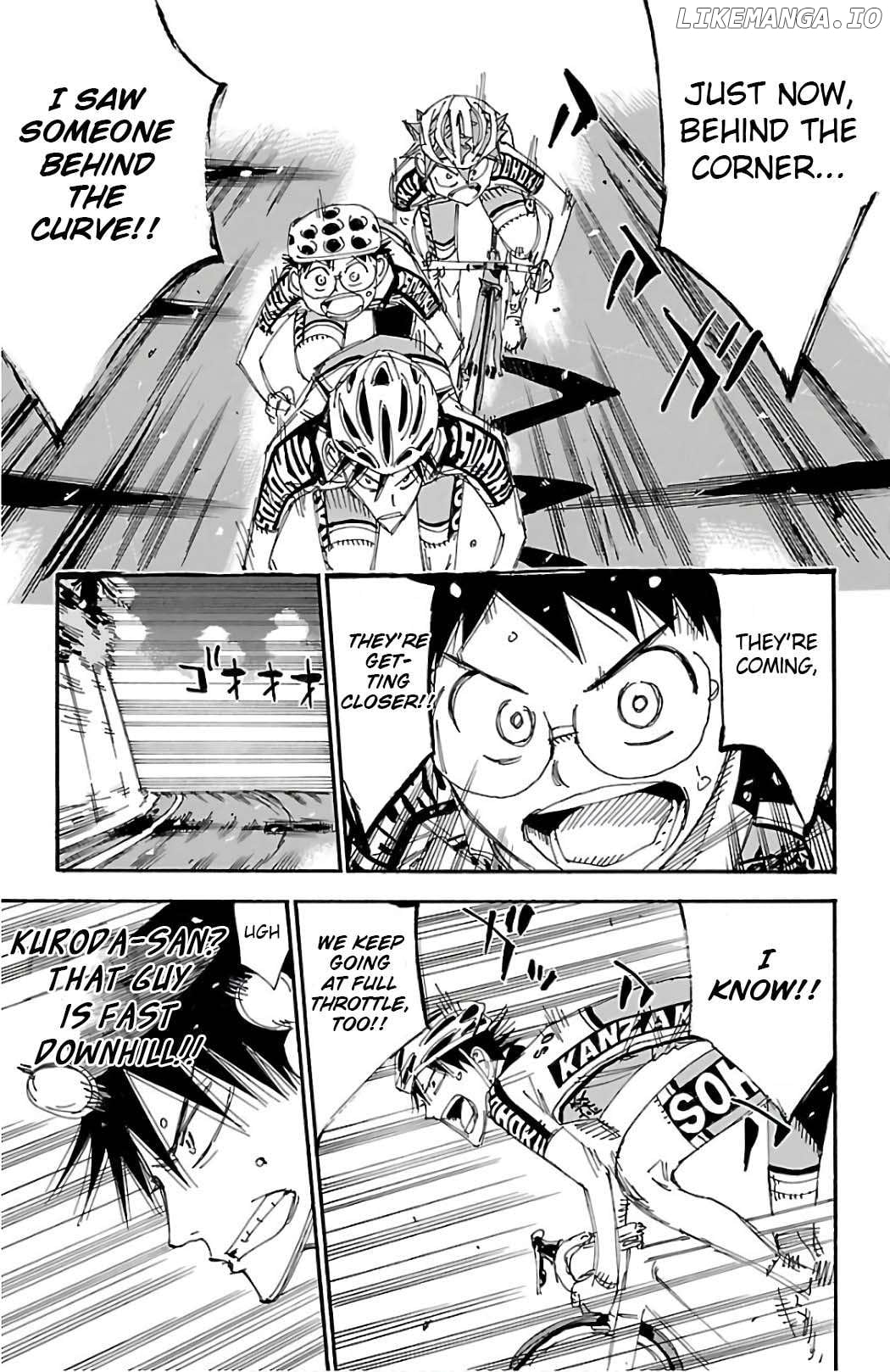 Yowamushi Pedal Chapter 494 - page 3