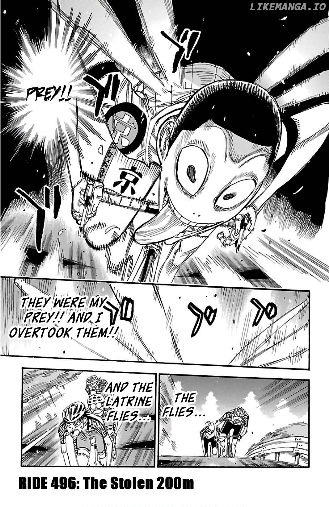 Yowamushi Pedal Chapter 496 - page 1